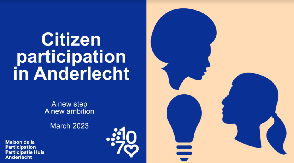 Participatory budgeting and citizens assembly: Megafon | Municipality of Anderlecht (Brussels)